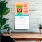 But First Coffee | 2026 12 x 24 Inch (Hanging) Monthly Square Wall Calendar | Plastic-Free